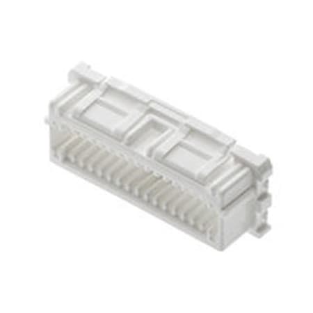 Molex Board Connector, 12 Contact(S), 2 Row(S), Female, Straight, 0.059 Inch Pitch, Crimp Terminal,  2016442120